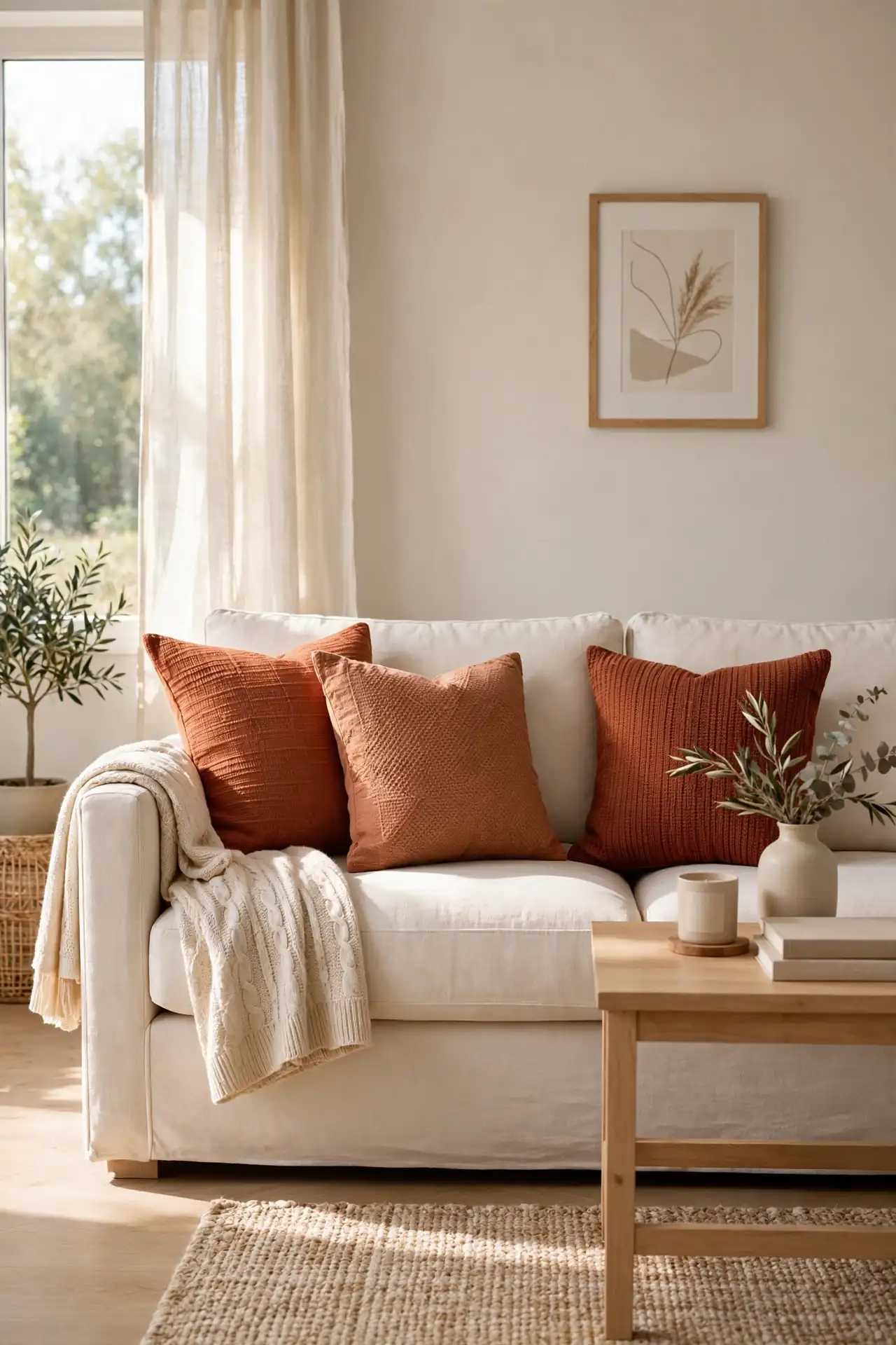 Warm Terracotta Accents