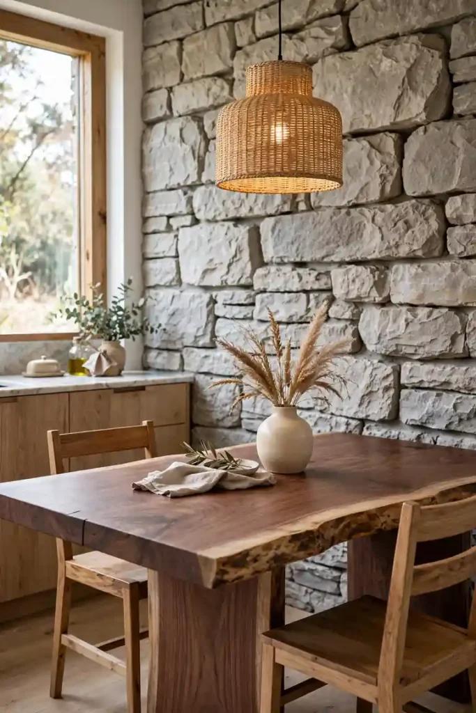 Raw Edge Dining Table