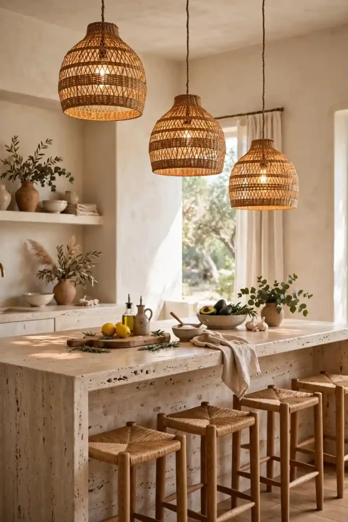 Woven Pendant Lights