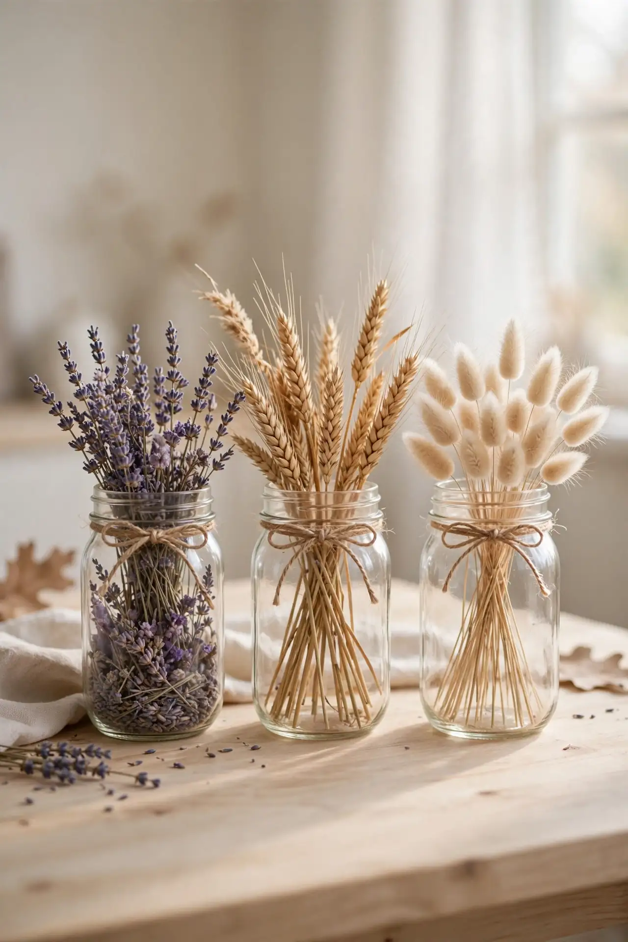 Dried Floral Jars