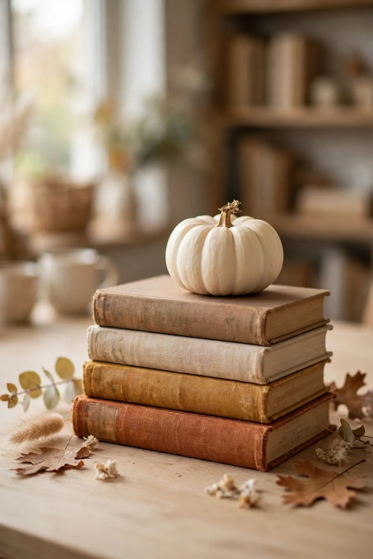 Vintage Book Tower