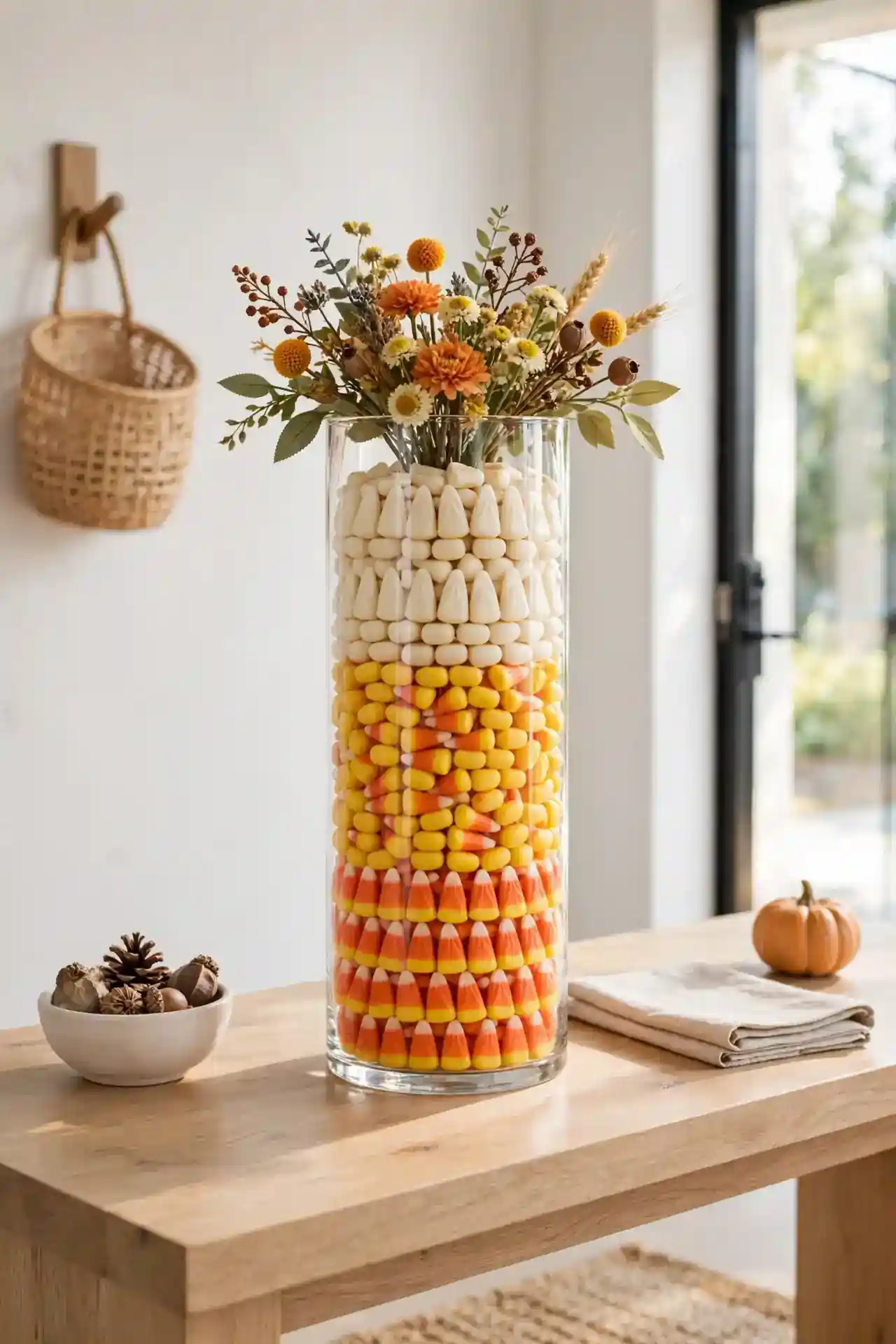 Candy Corn Vase Filler