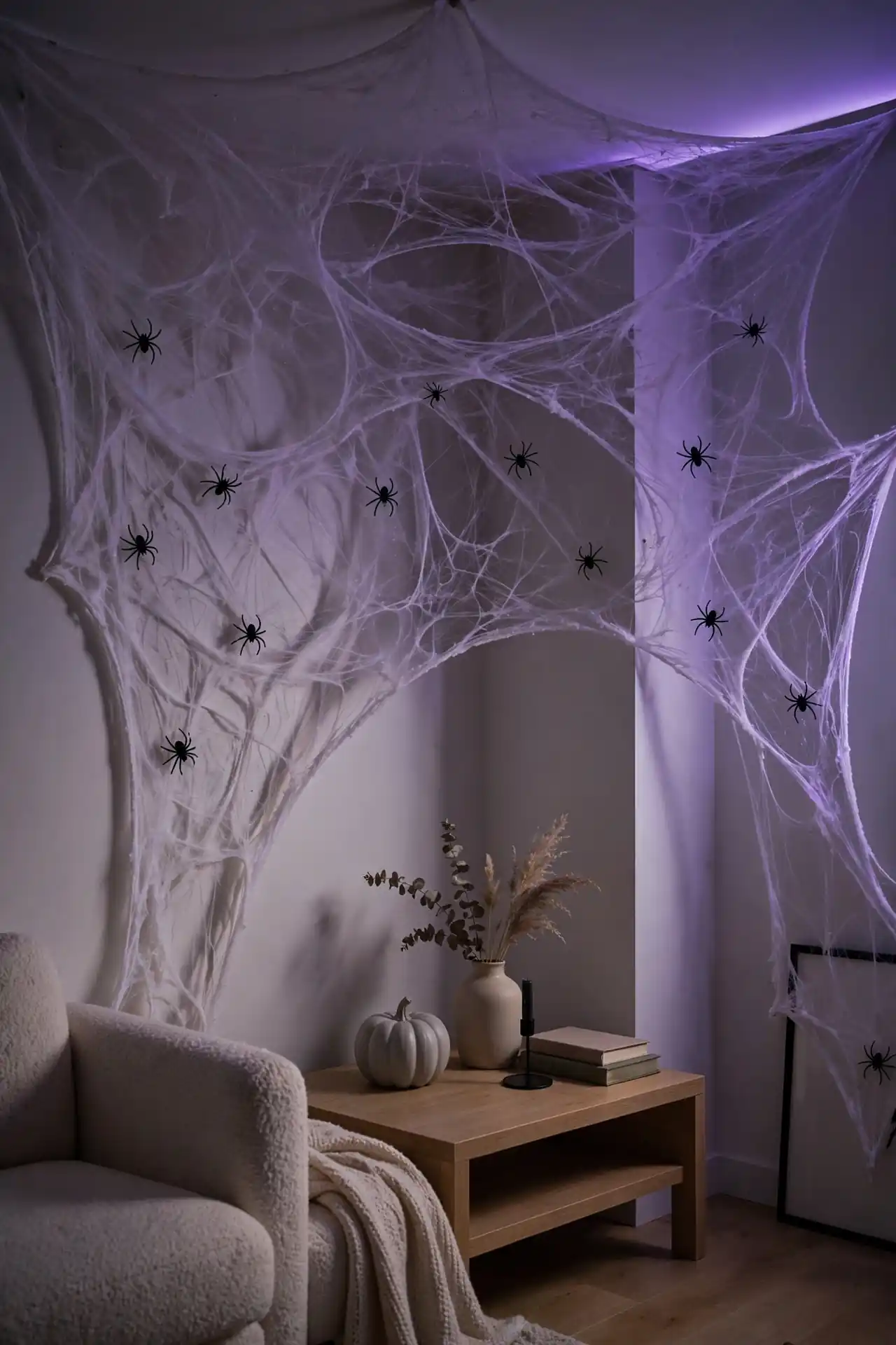 Cobweb Corner Drape