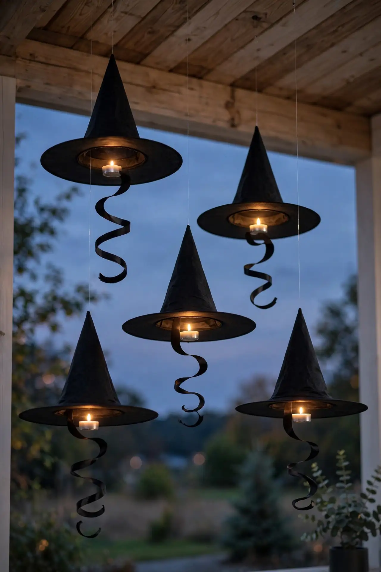 Floating Witch Hats