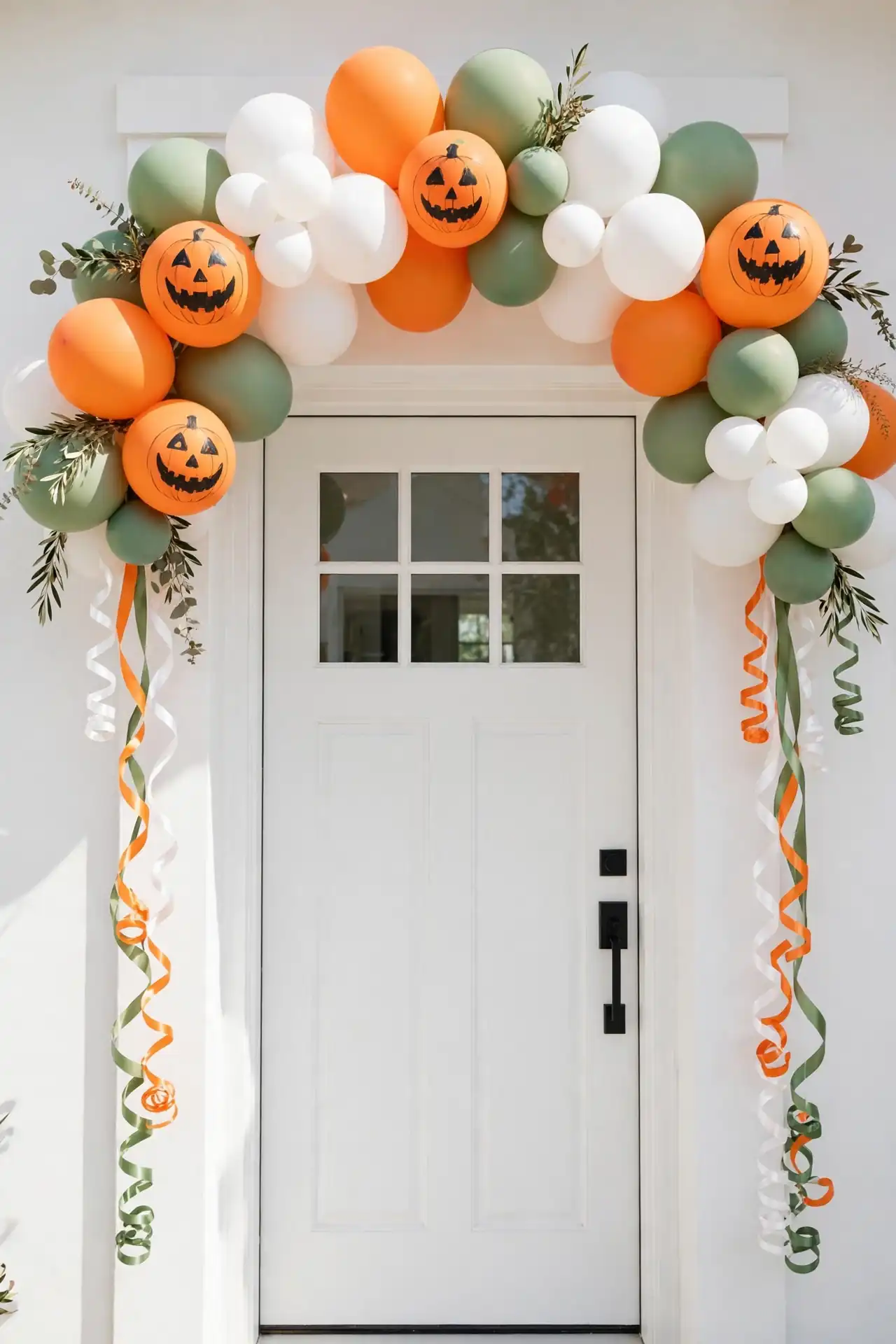 Pumpkin Balloon Garland