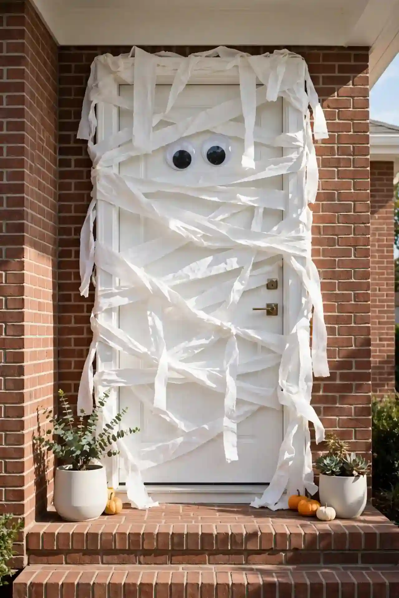 Spooky Front Door Mummy