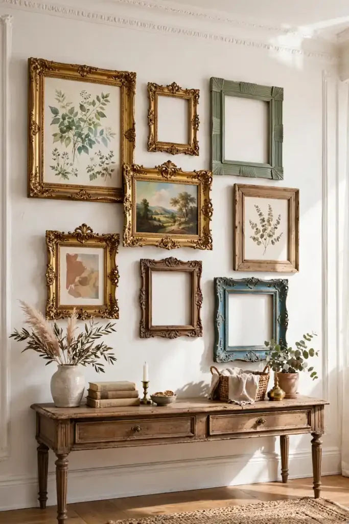 Antique Frame Displays