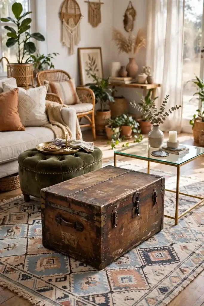 Mismatched Coffee Tables