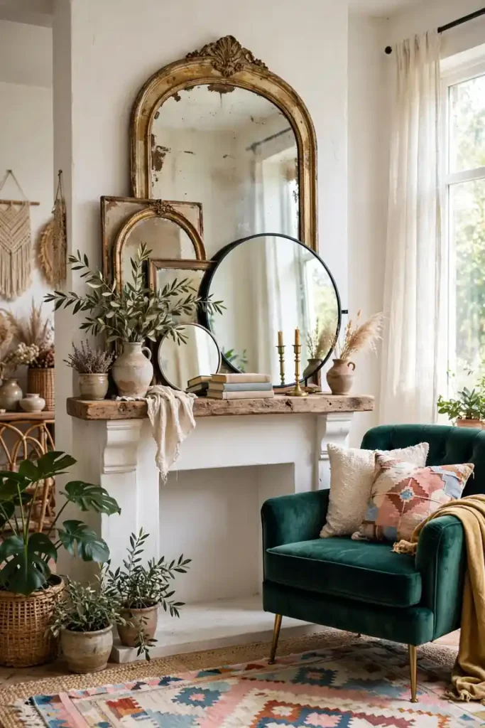 Vintage Mirror Layers