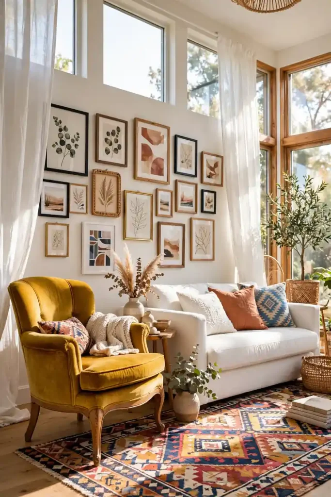 Vintage Velvet Armchairs