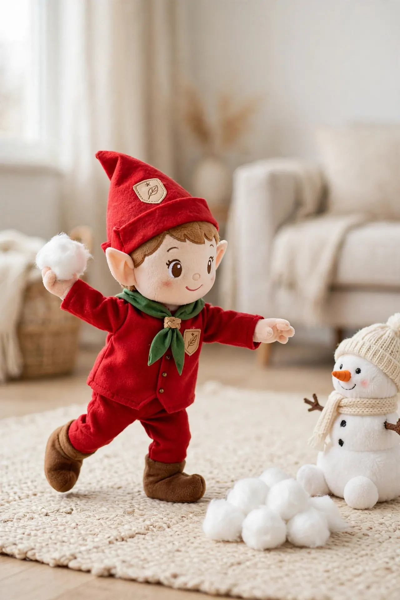 Snowball Fight Scene