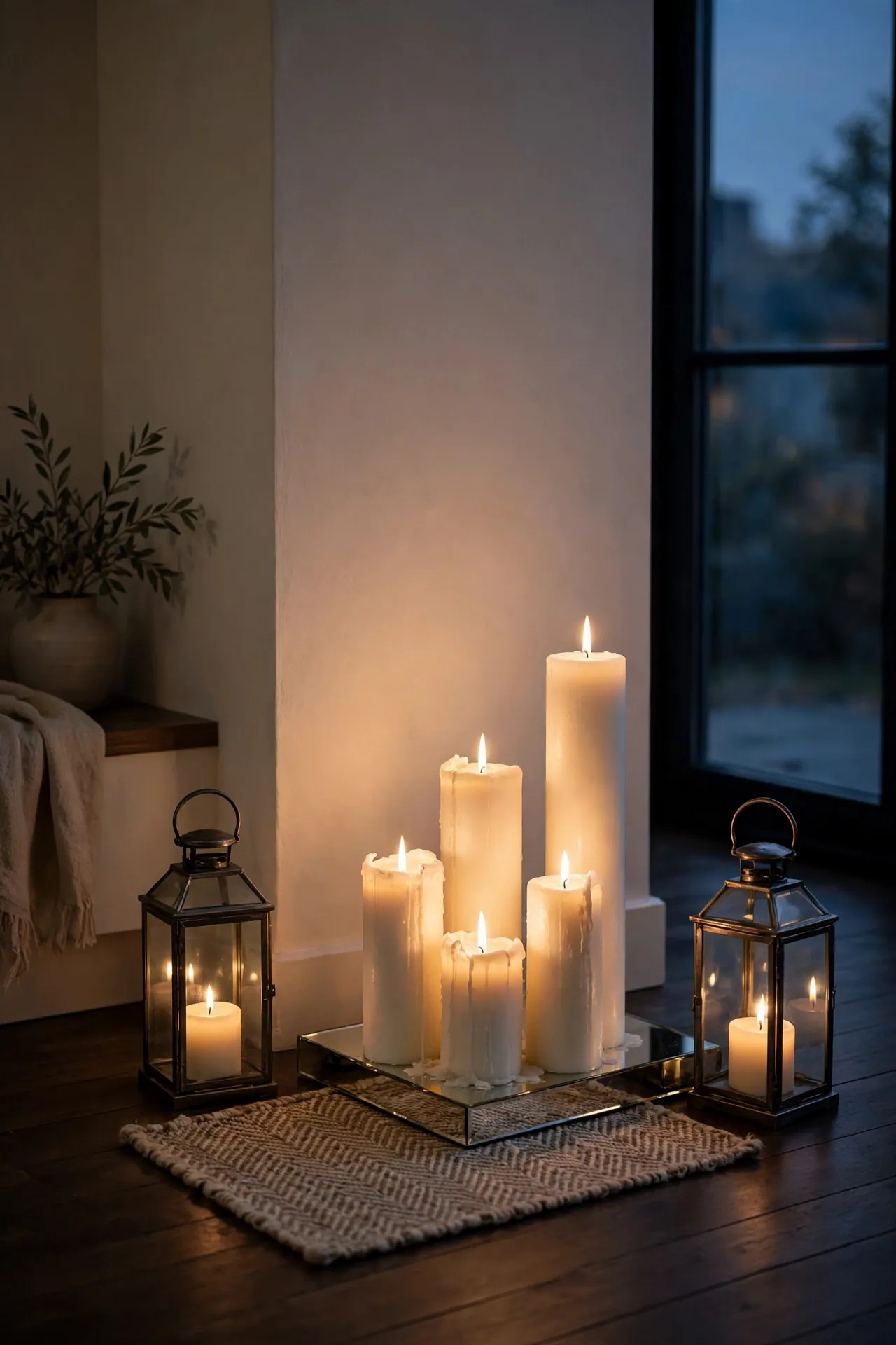 Candle Cluster Glow