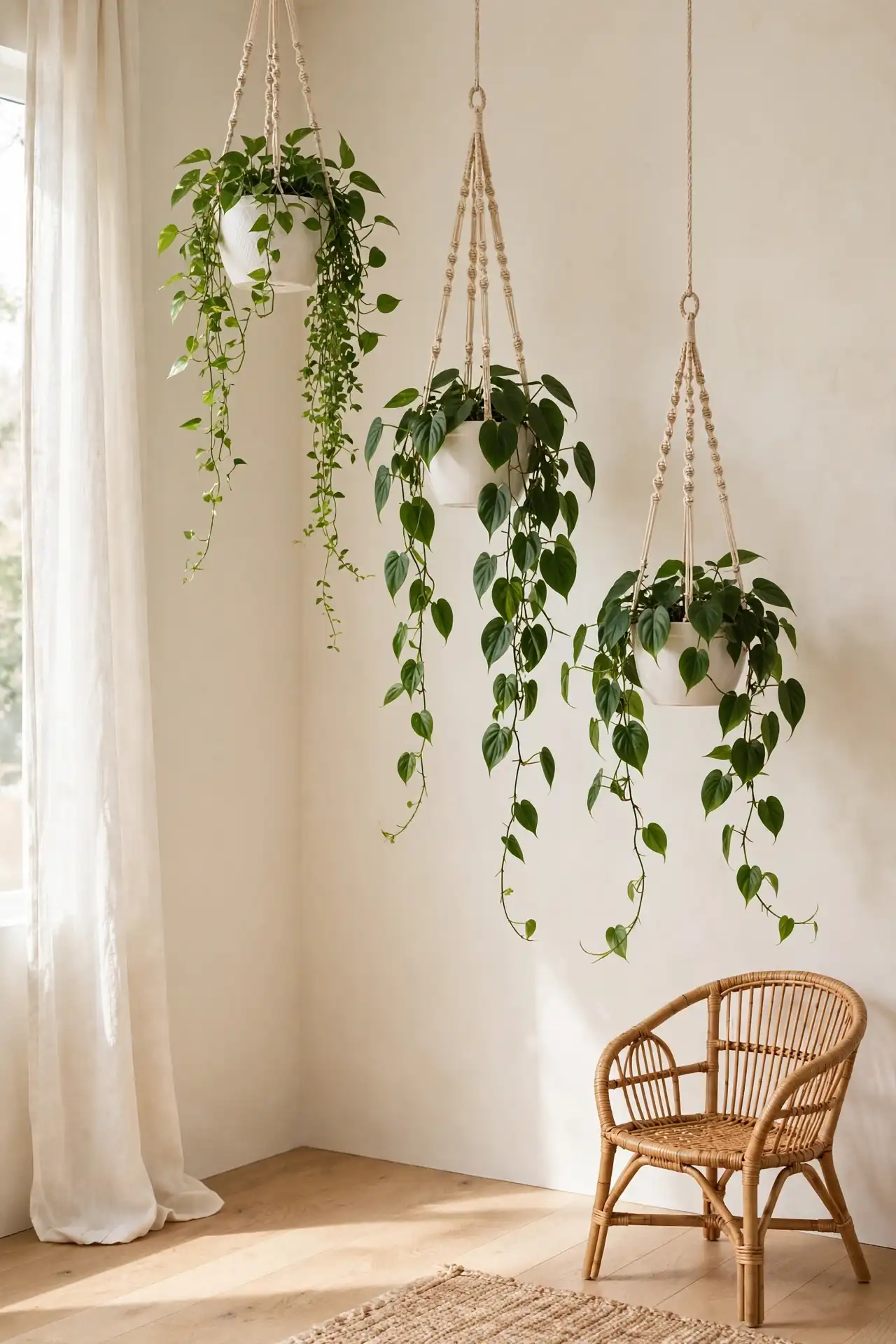 Hanging Plant Cascade