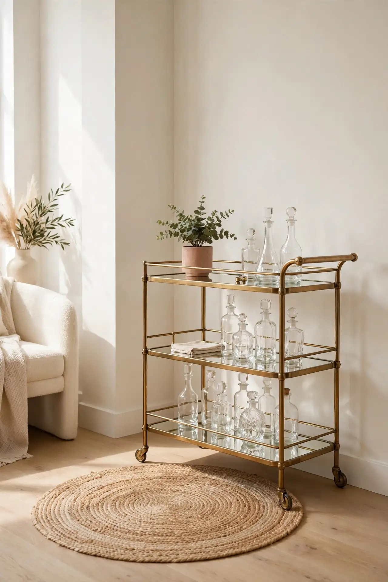 Vintage Bar Cart
