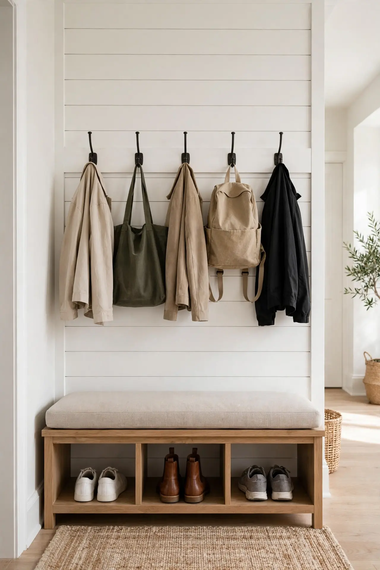 Coat Hook Bench