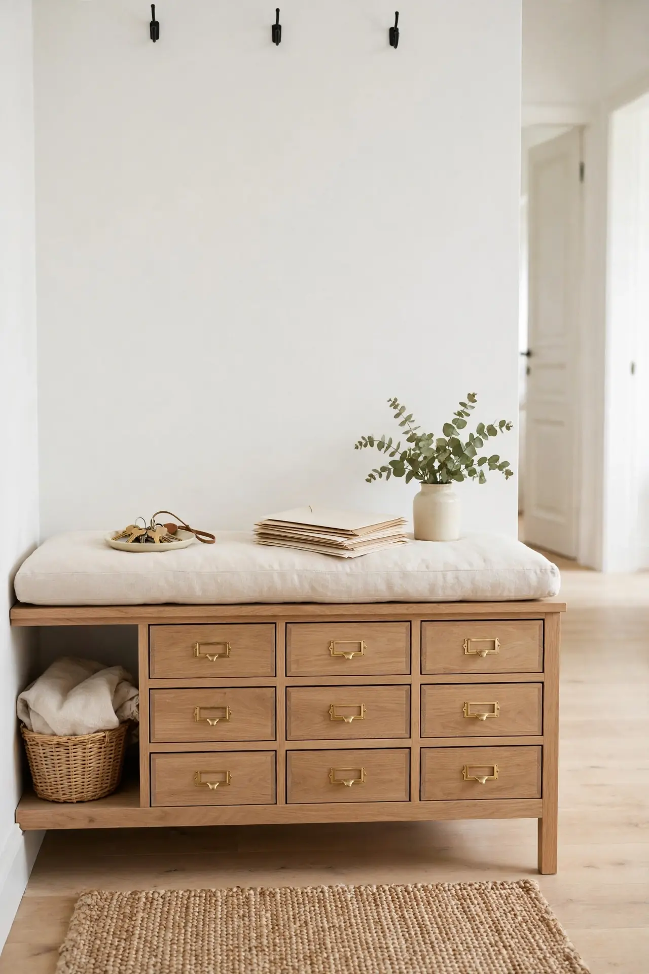 Drawer Bank Bench