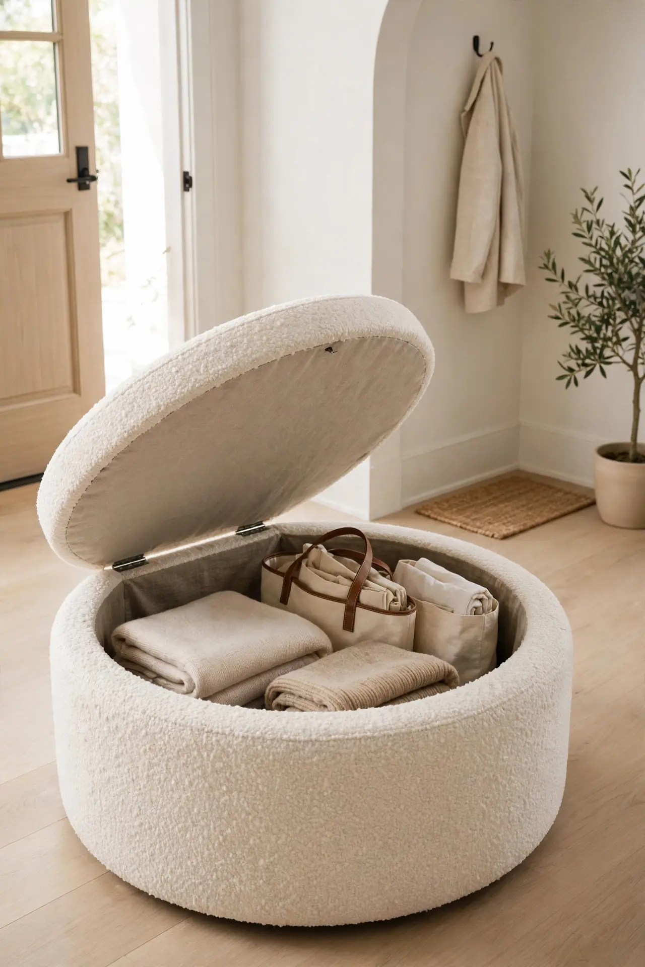 Flip-Top Ottoman Bench