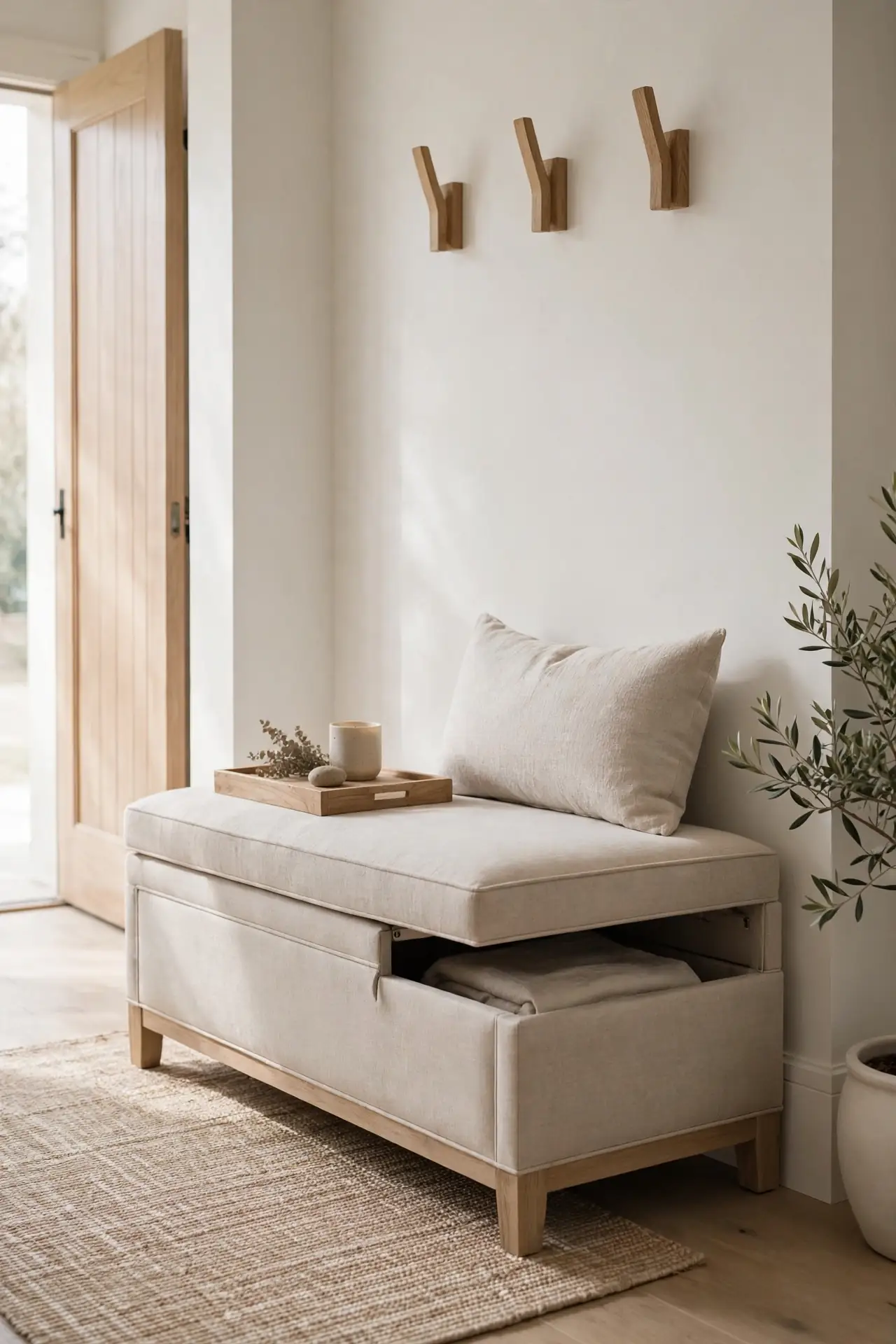 Upholstered Storage Bench