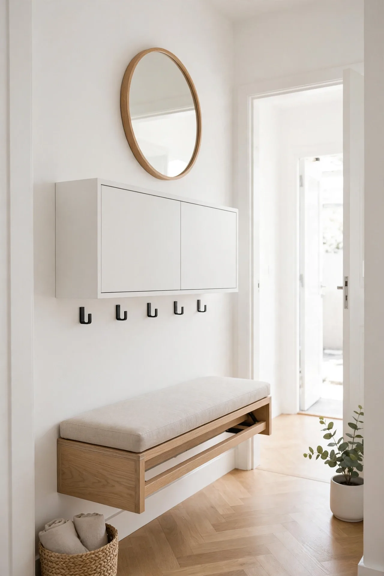 Wall-Mount Fold Bench