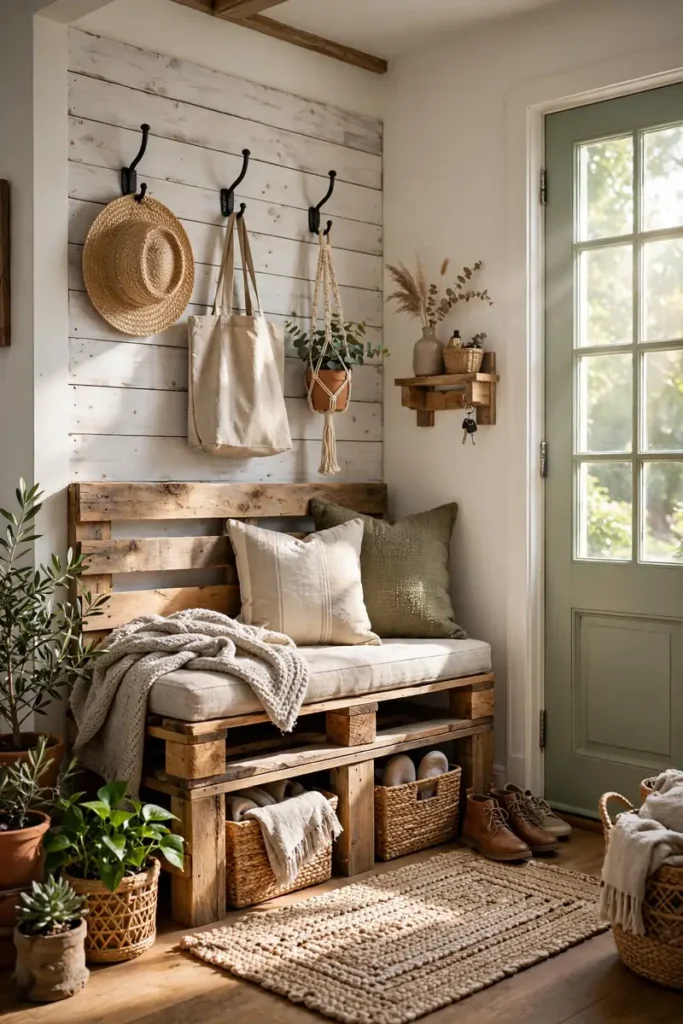 DIY Pallet Benches
