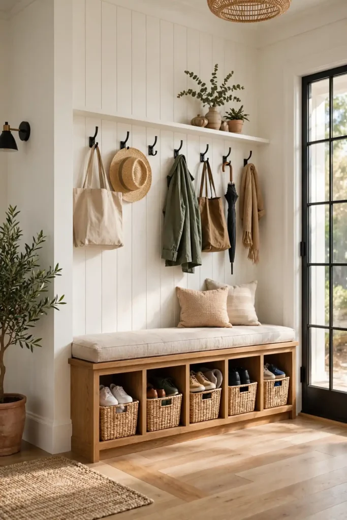 Storage Cubby Benches