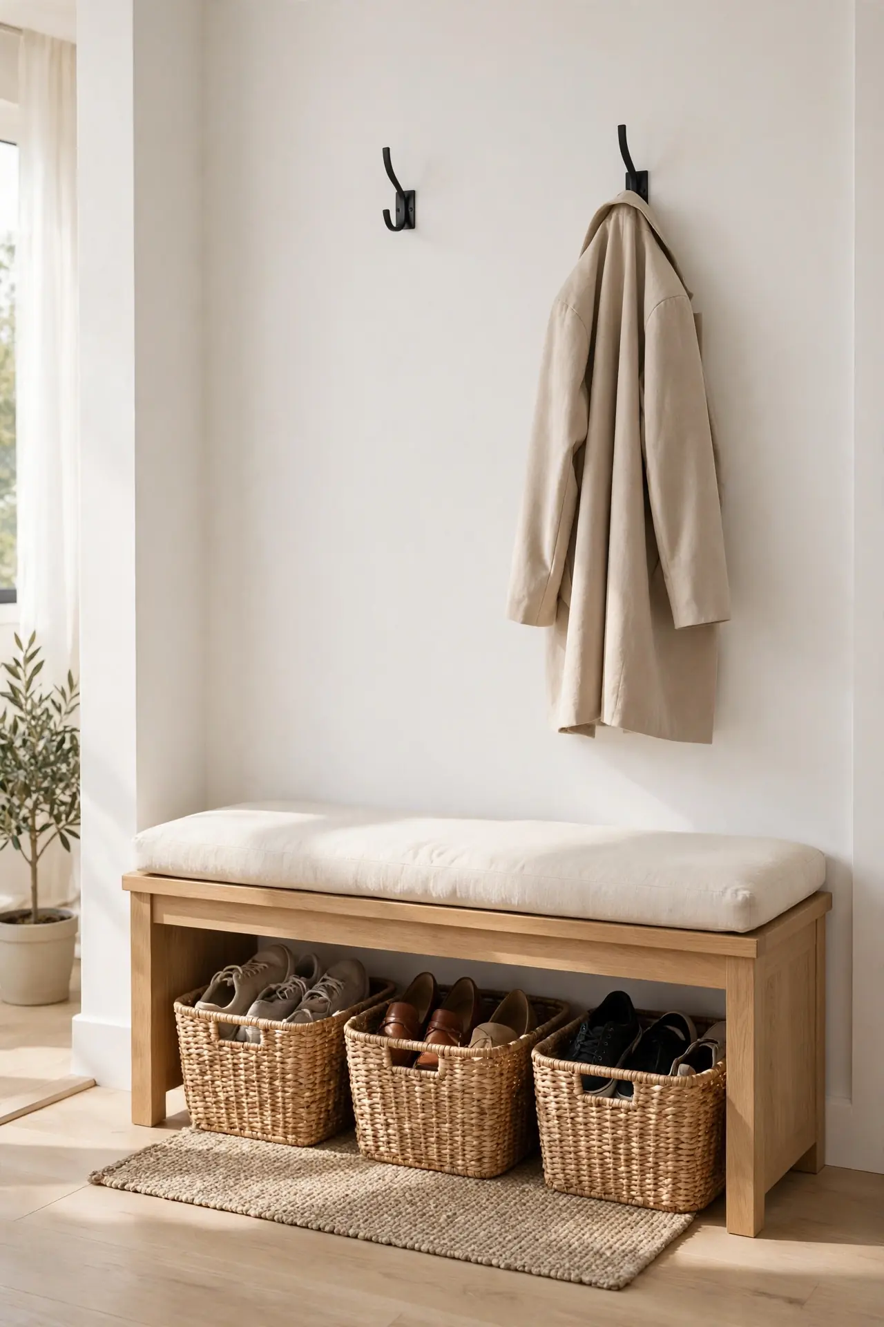 Bench With Hidden Storage