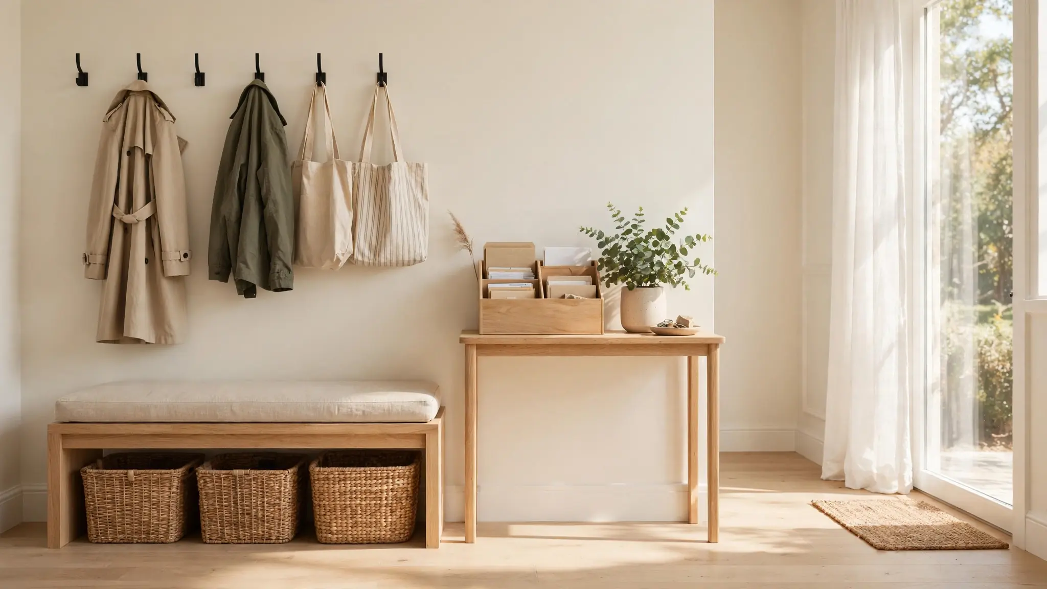 entryway organization ideas for small spaces