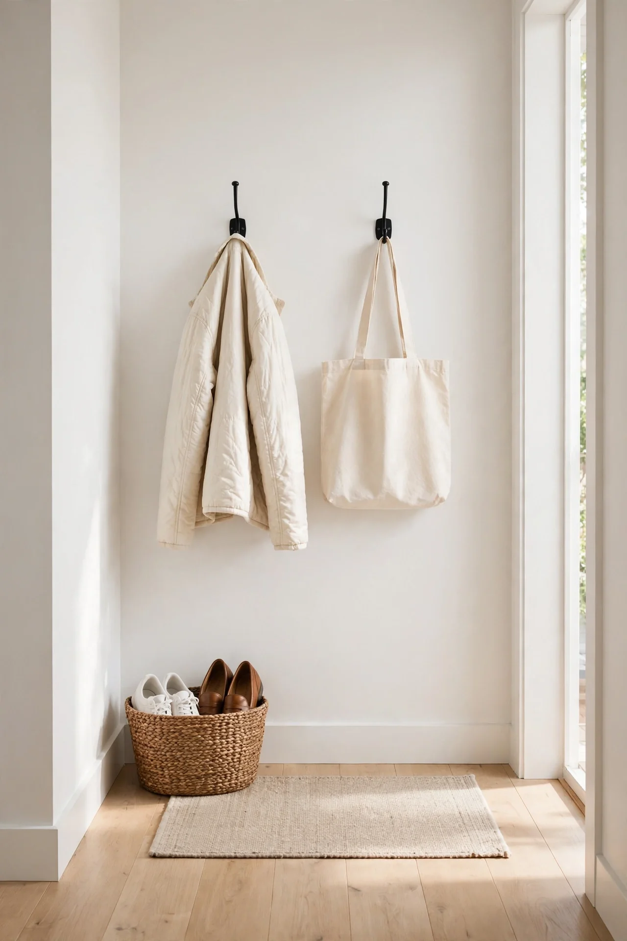 Mini Mudroom Zone