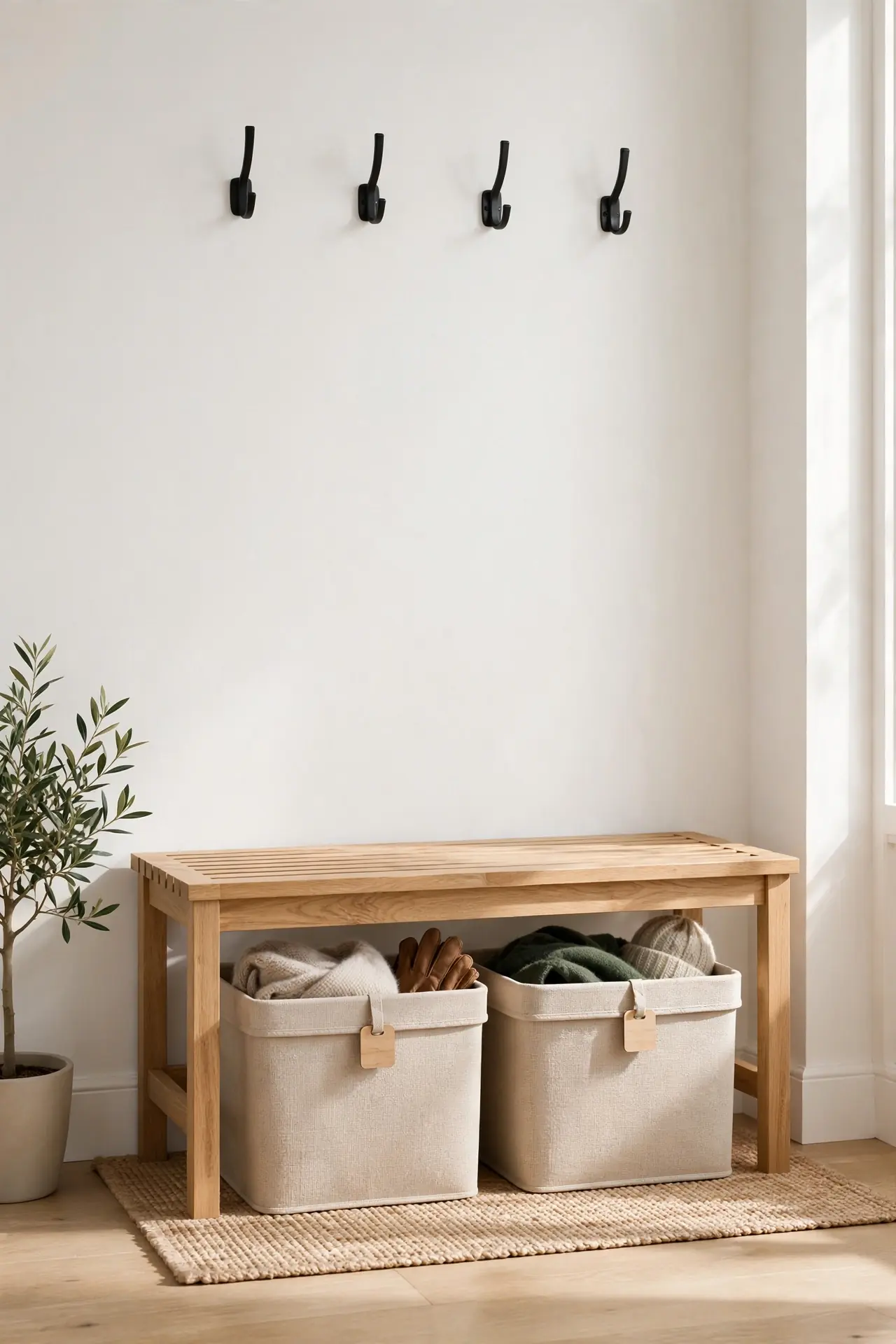 Under-Bench Bins
