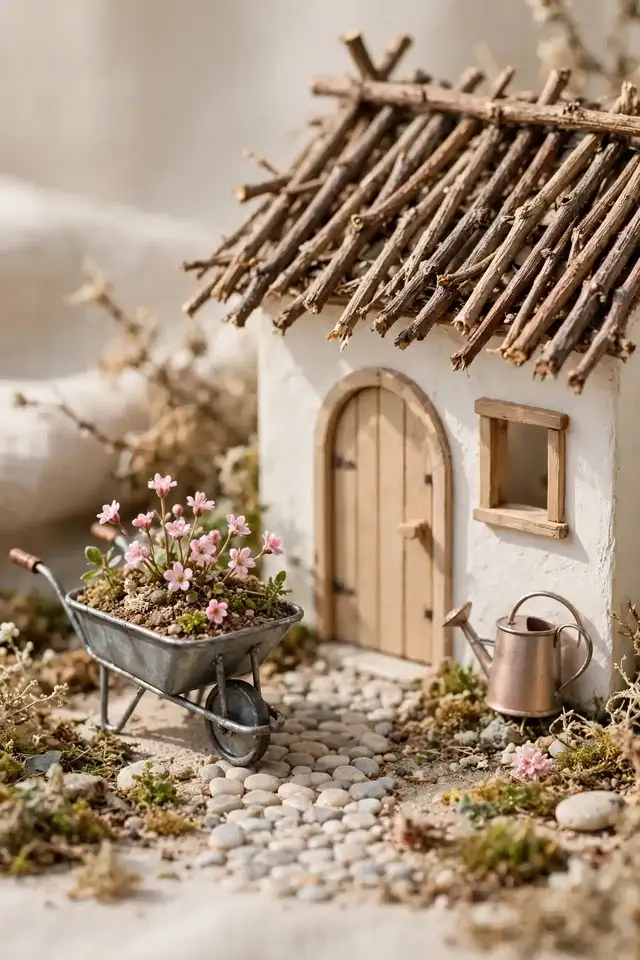 Miniature Wheelbarrows