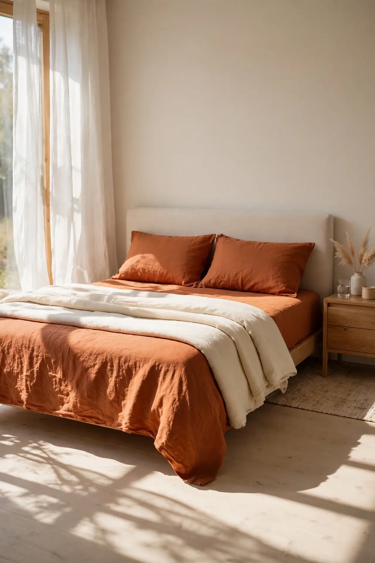 Rust Linen Layers