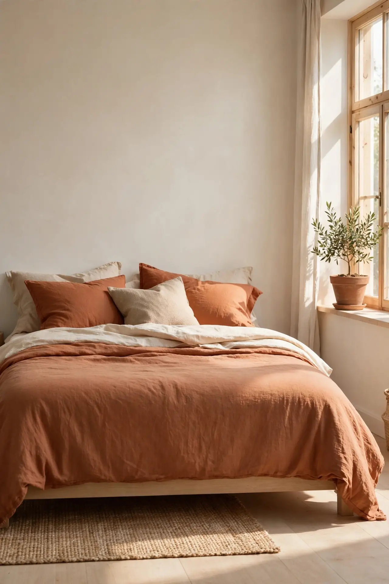Terracotta Duvet Layers