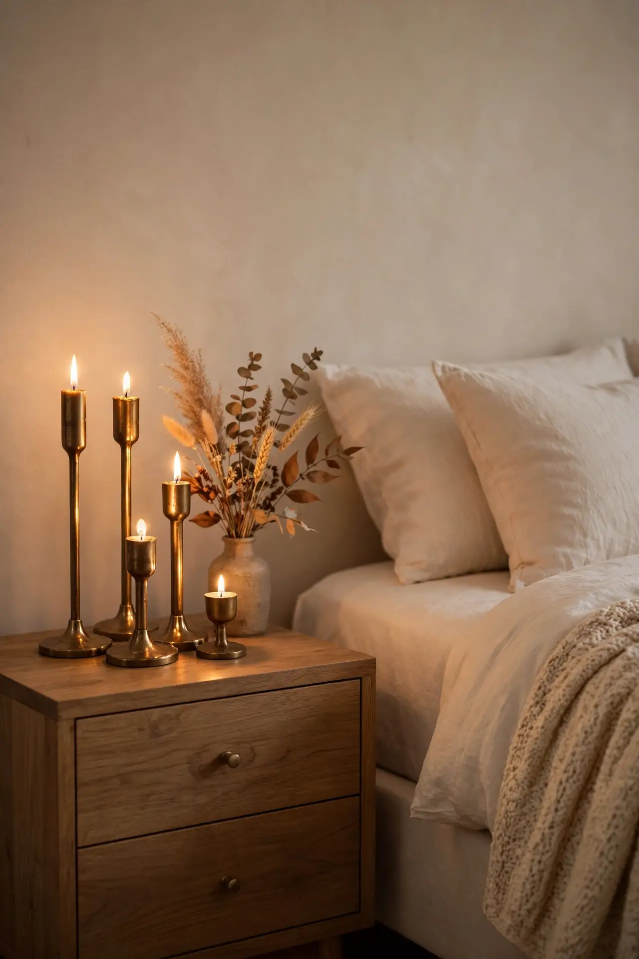 Brass Candle Clusters