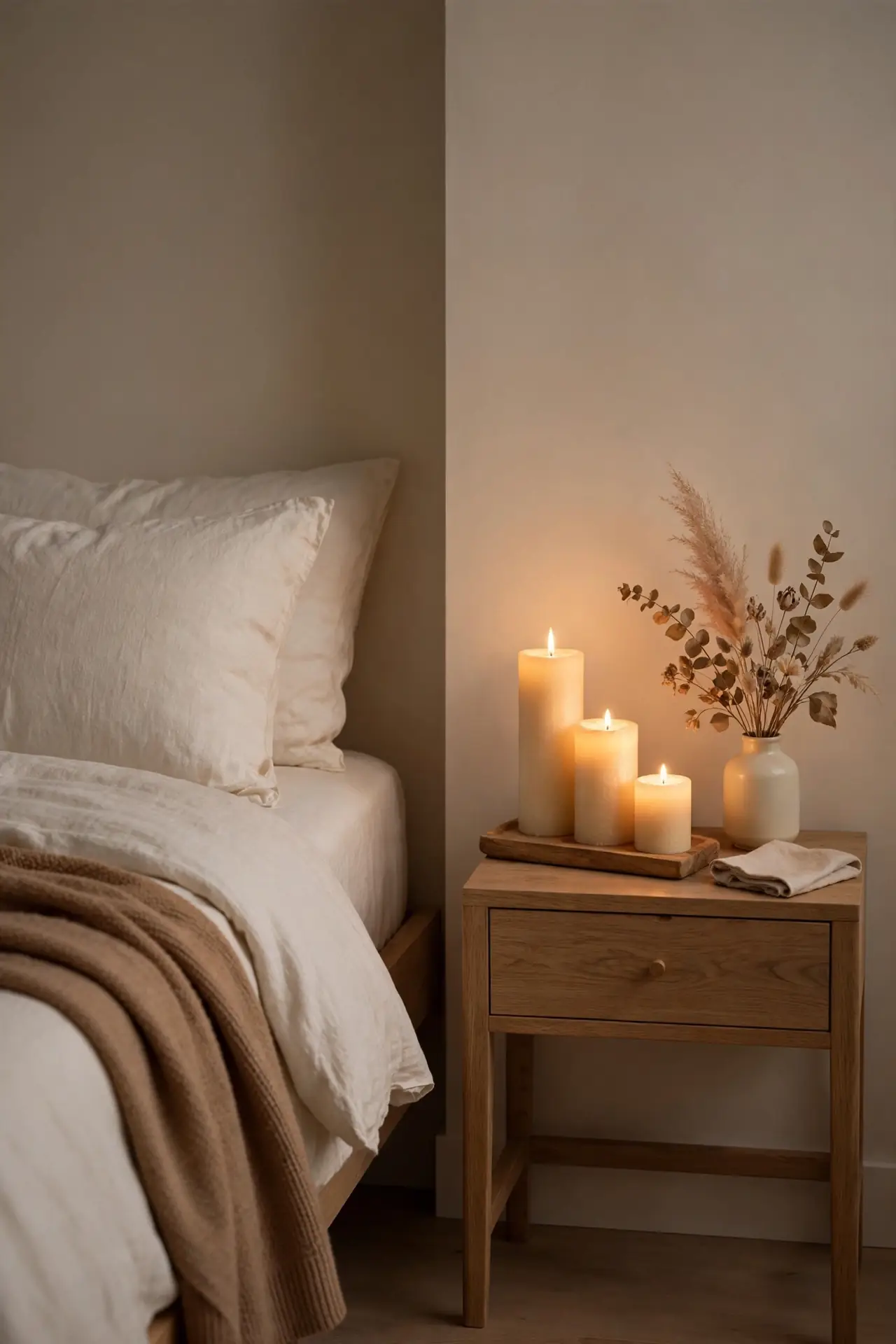 Candlelit Nightstands