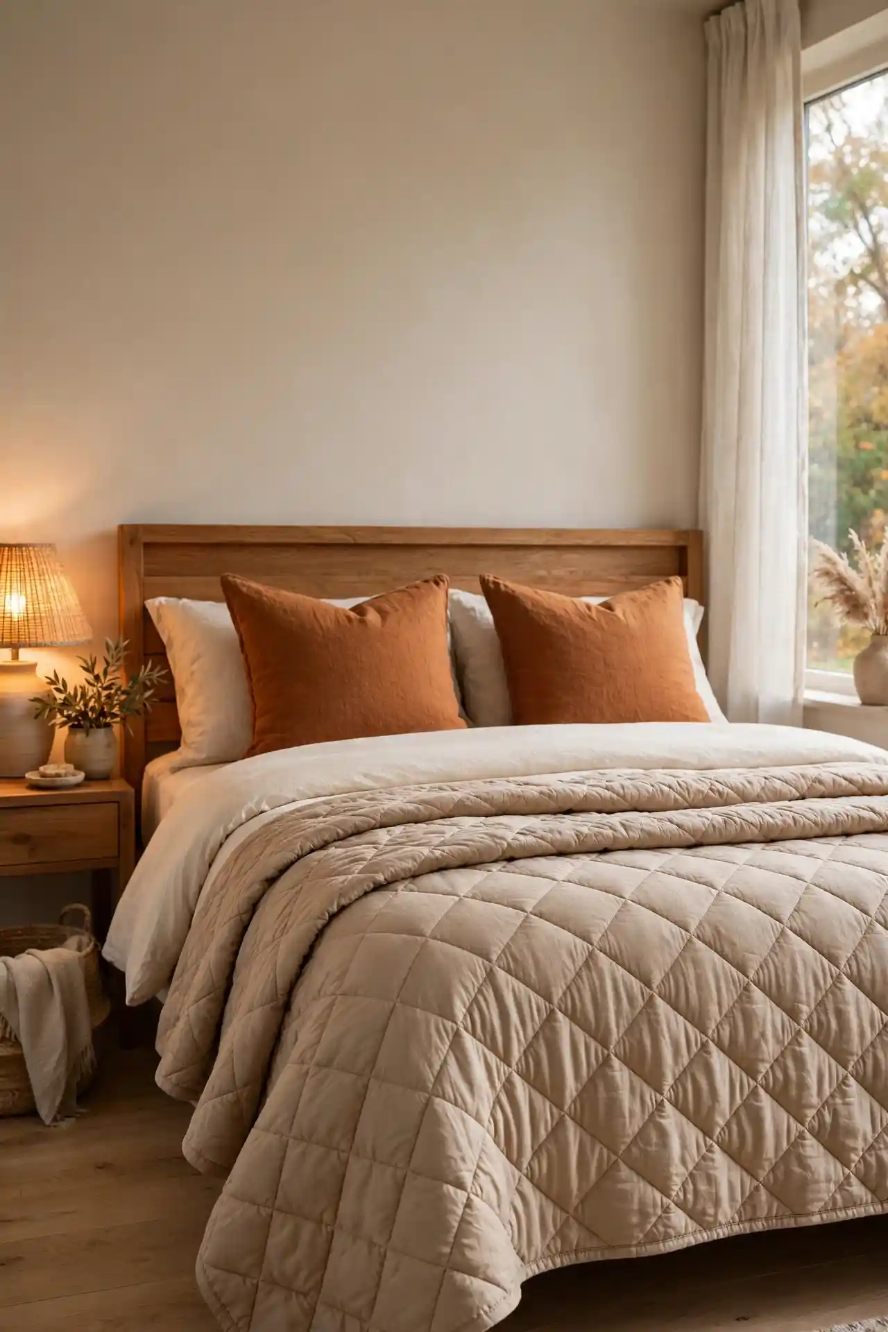 Quilted Coverlet Layers