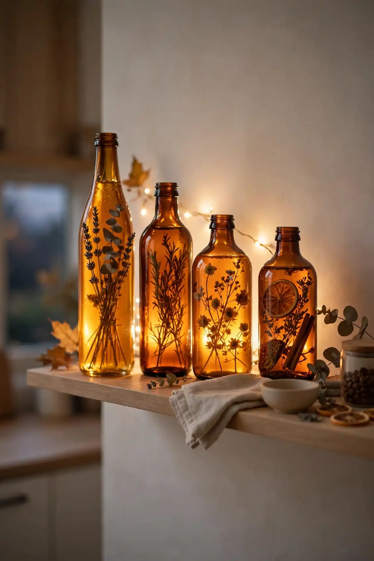 Amber Glass Bottles