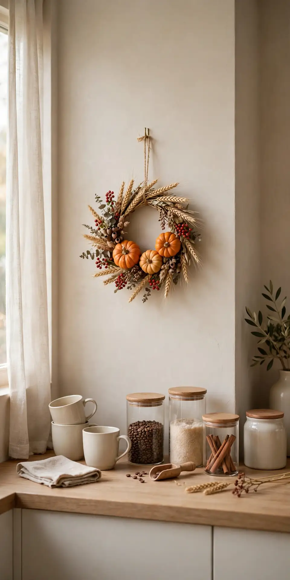 Harvest Wreath Charm