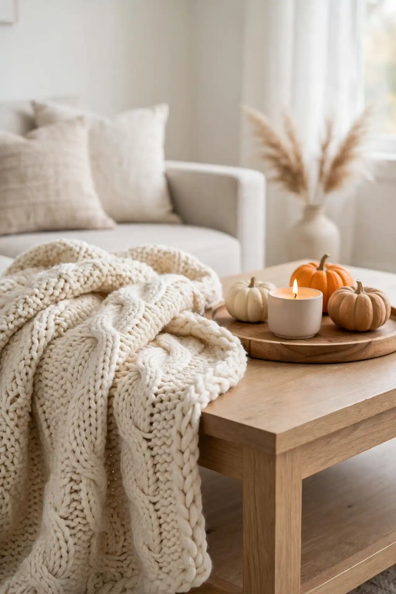 Plaid Throw Layer