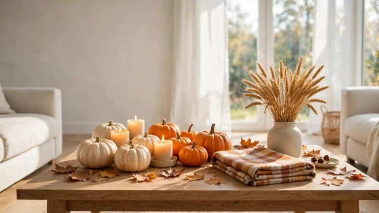 fall coffee table ideas
