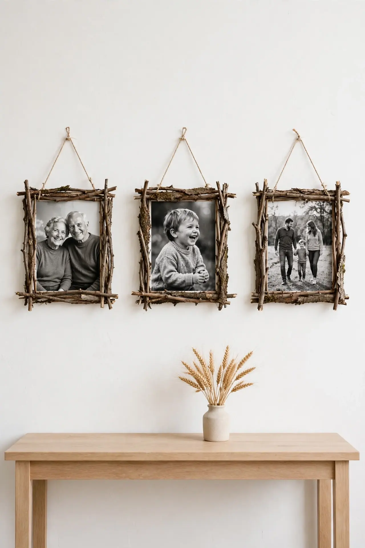 Twig Photo Frames