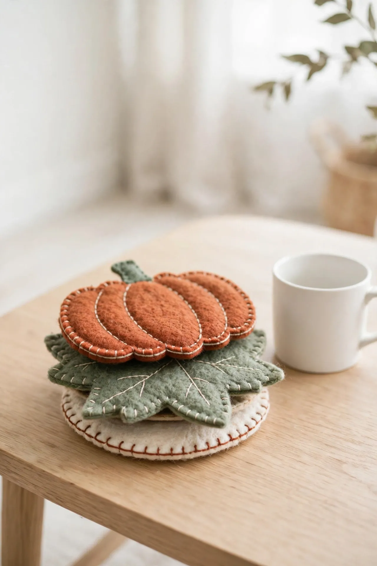 Wool Felt Coasters