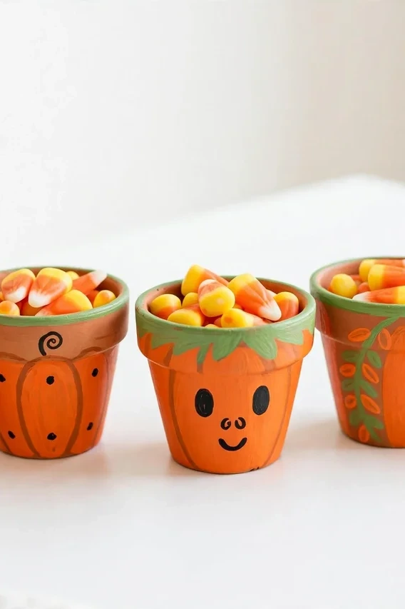 Paper Plate Pumpkins