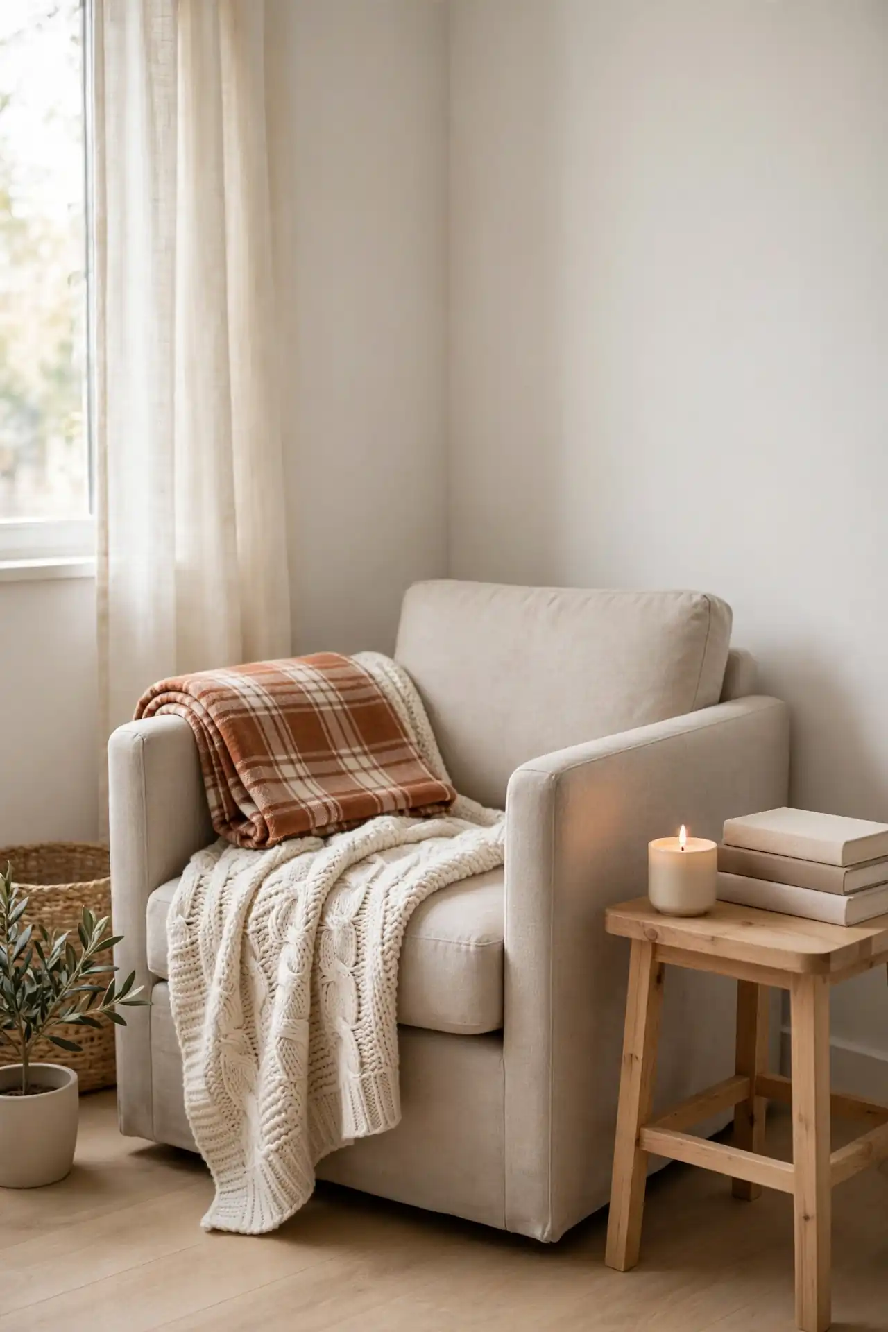Burgundy Cushion Accents