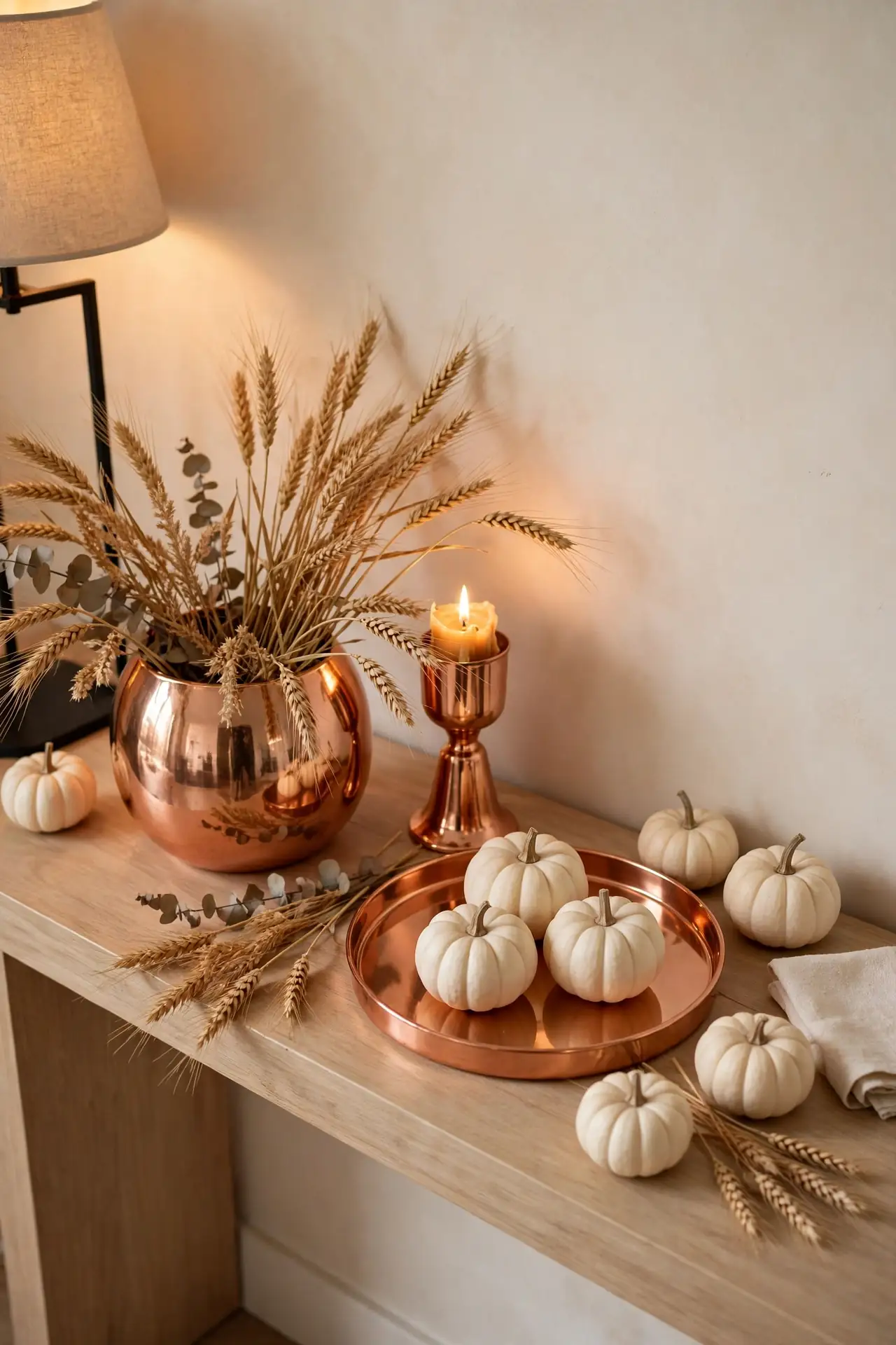 Copper Tone Accents