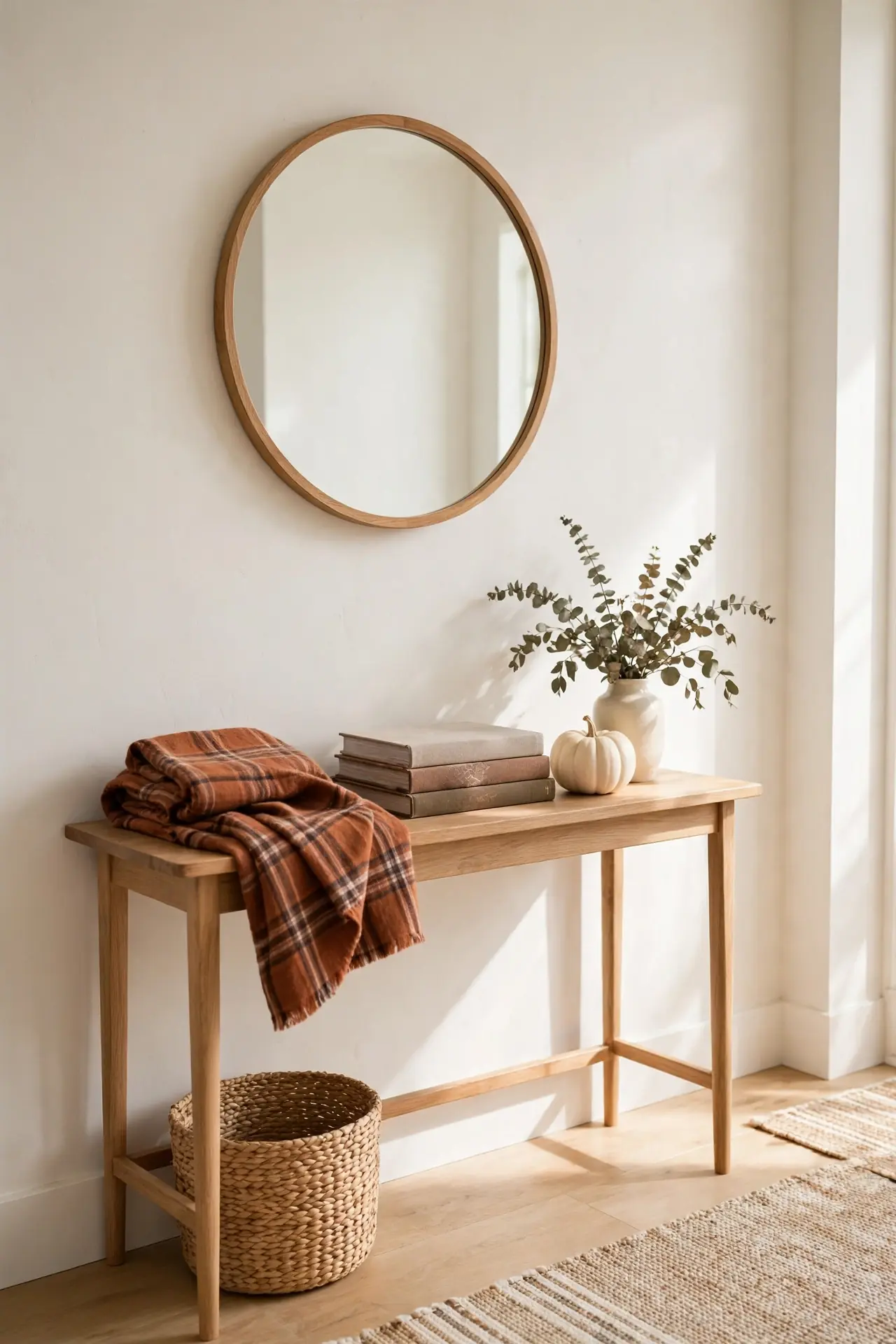 Rustic Console Welcome