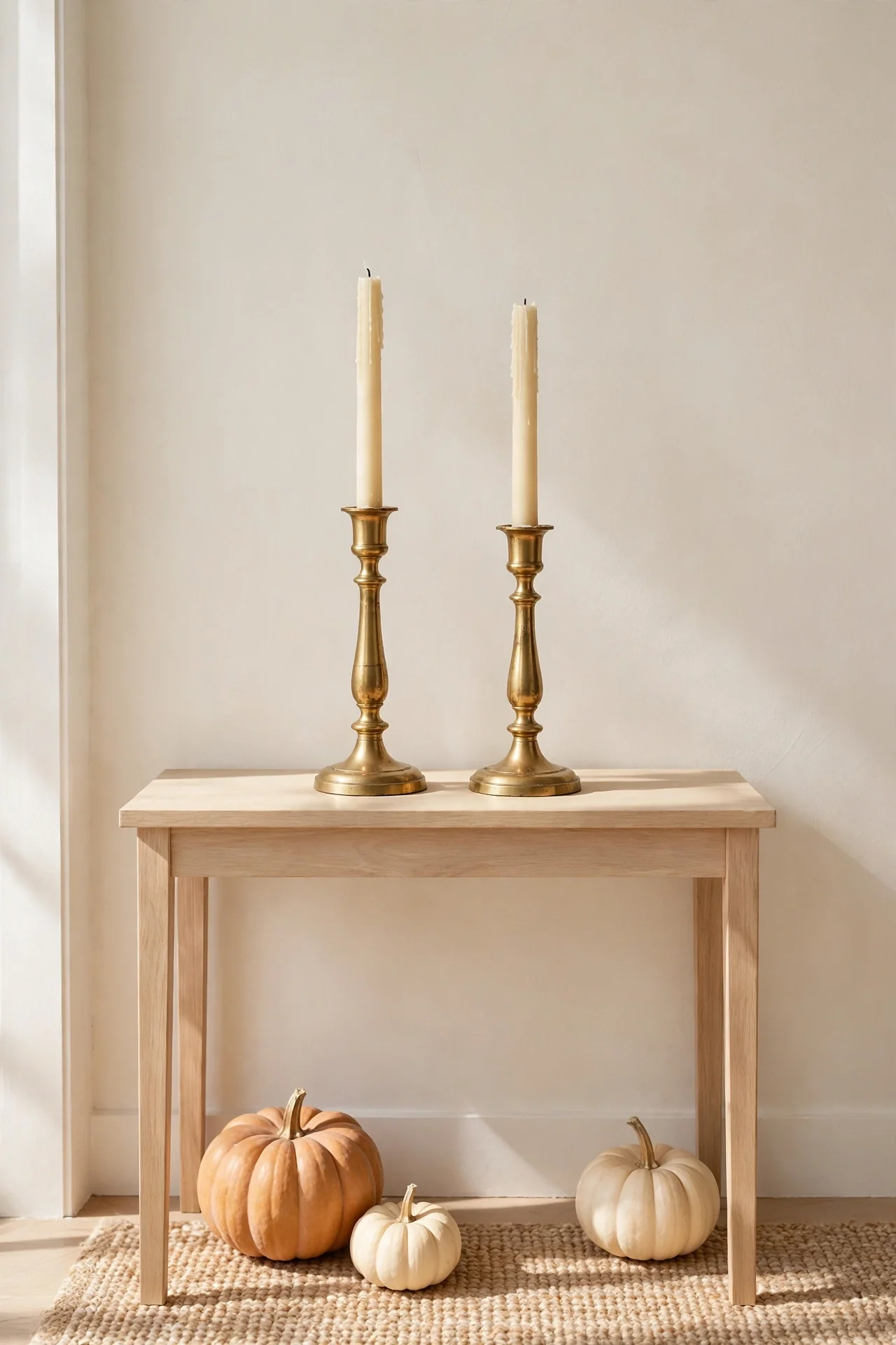 Brass Candlestick Duo