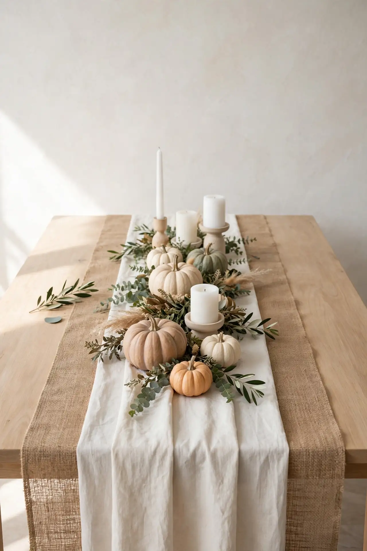 Burlap Table Runner