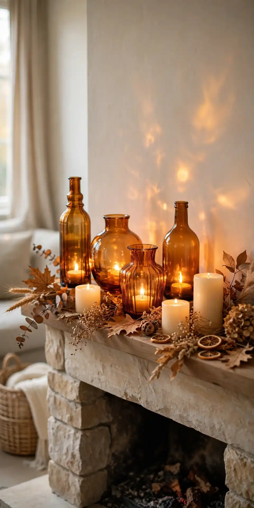 Amber Glass Glow