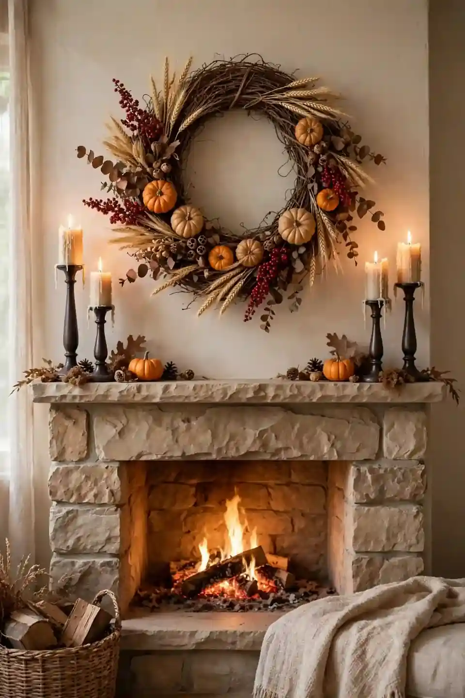 Rustic Wreath Hang