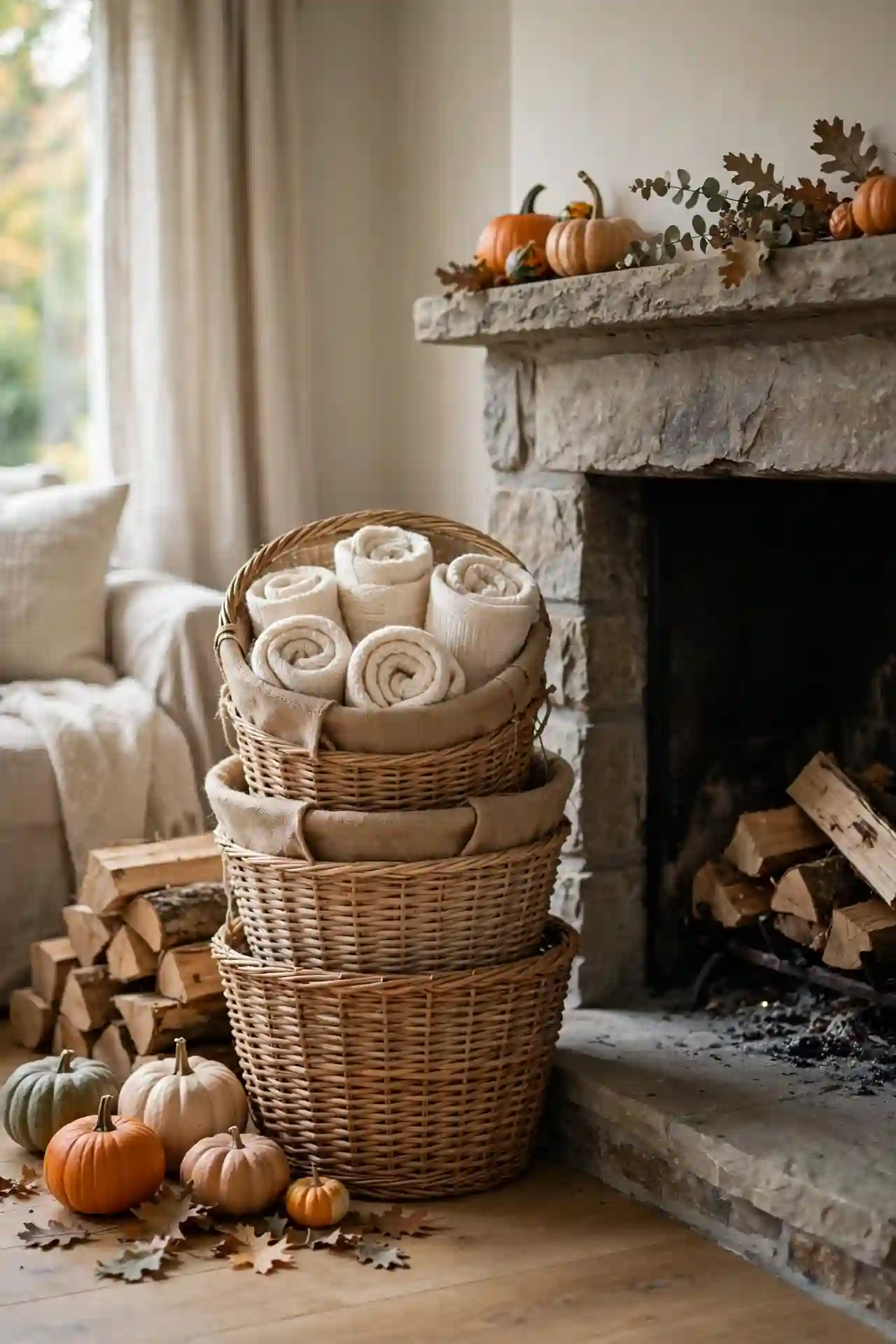 Cozy Basket Stack